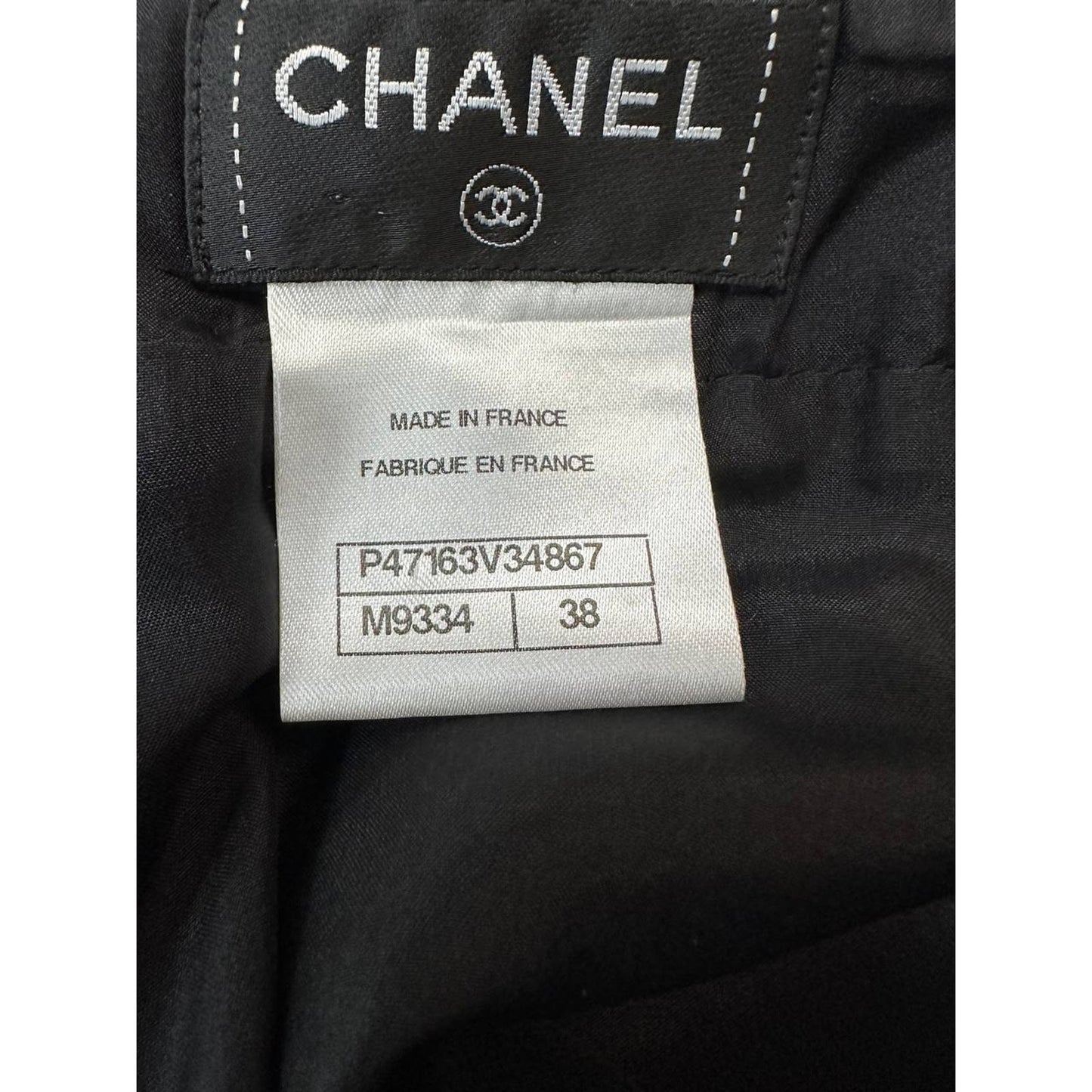 Chanel Mini Crystal Embellishment Skirt Sz.38 Pre-owned