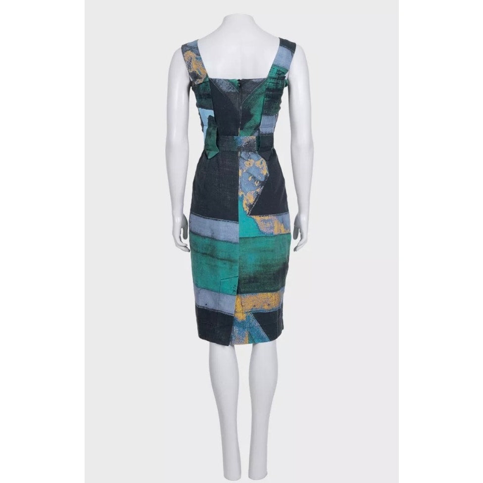 Vivienne Westwood Anglomania Fitted Green Dress  IT42 | M Pre-owned