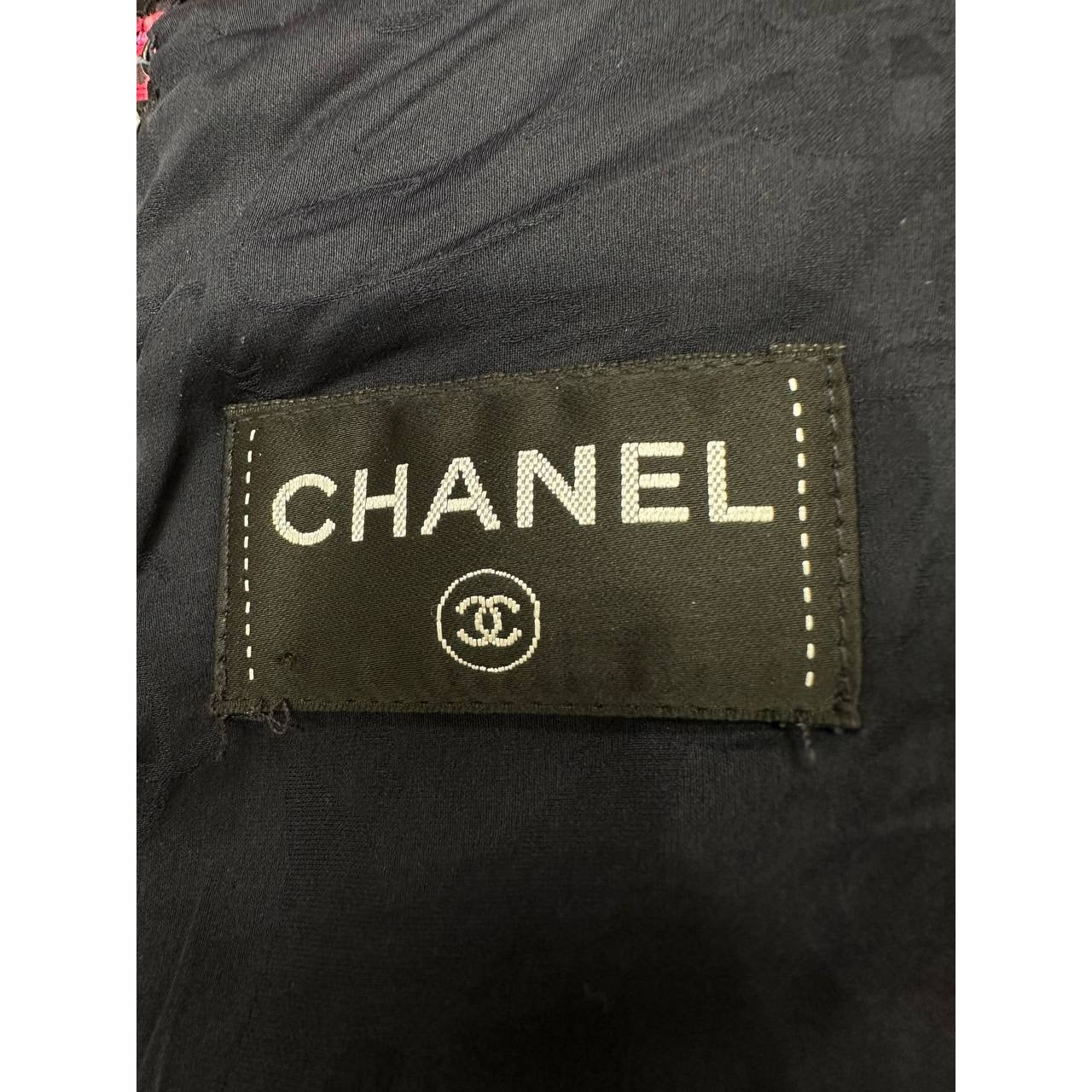 Chanel Spring 2014 Pink Tweed A-Line Dress - Size S Pre-owned