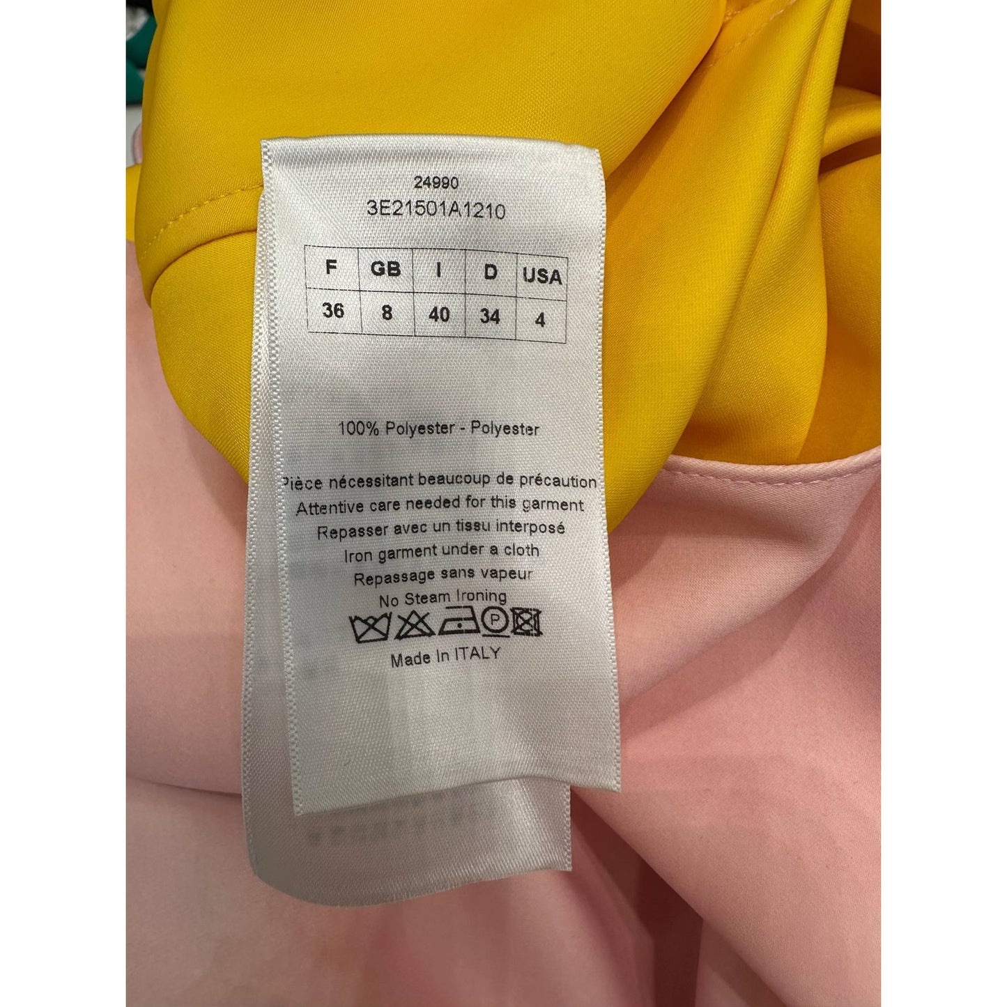 Christian Dior 2013 Pink Dress Top Sz.36 Pre-owned