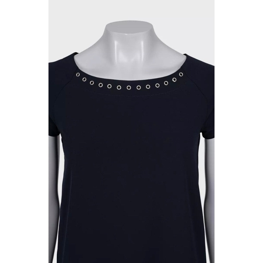 Jean Paul Gaultier Blue Straight Dress Sz.XS/S pre-owned