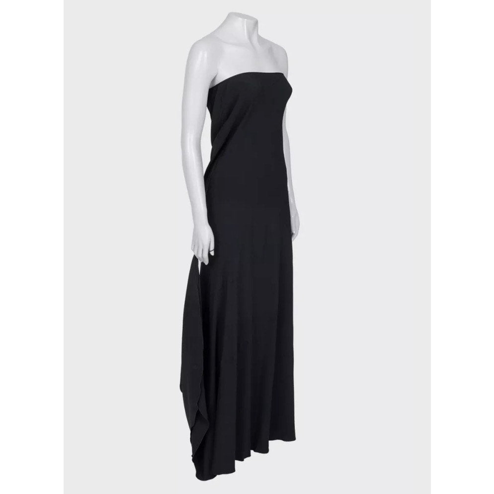 Christian Dior Black Long Train Dress - Size FR38 / M Pre-owned