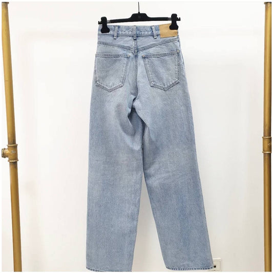 Celine Blue Wide Leg Jeans Sz.26 pre-owned