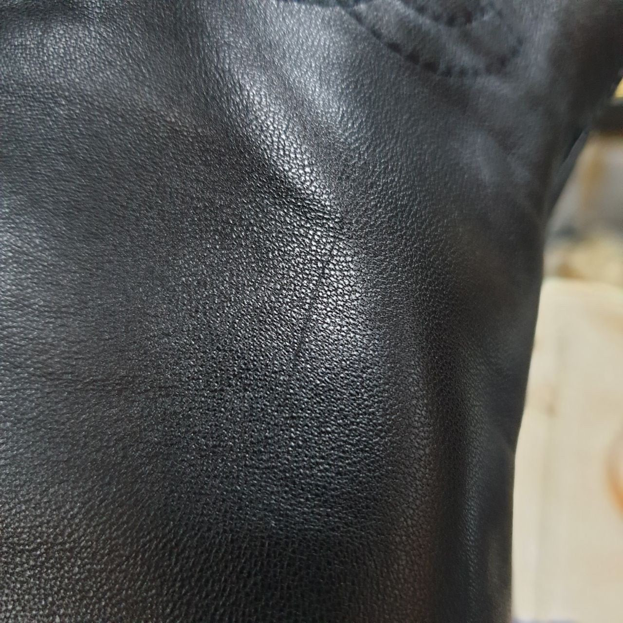 Chanel Leather Over-the-knee Heeled Boots Sz.38 Pre-owned