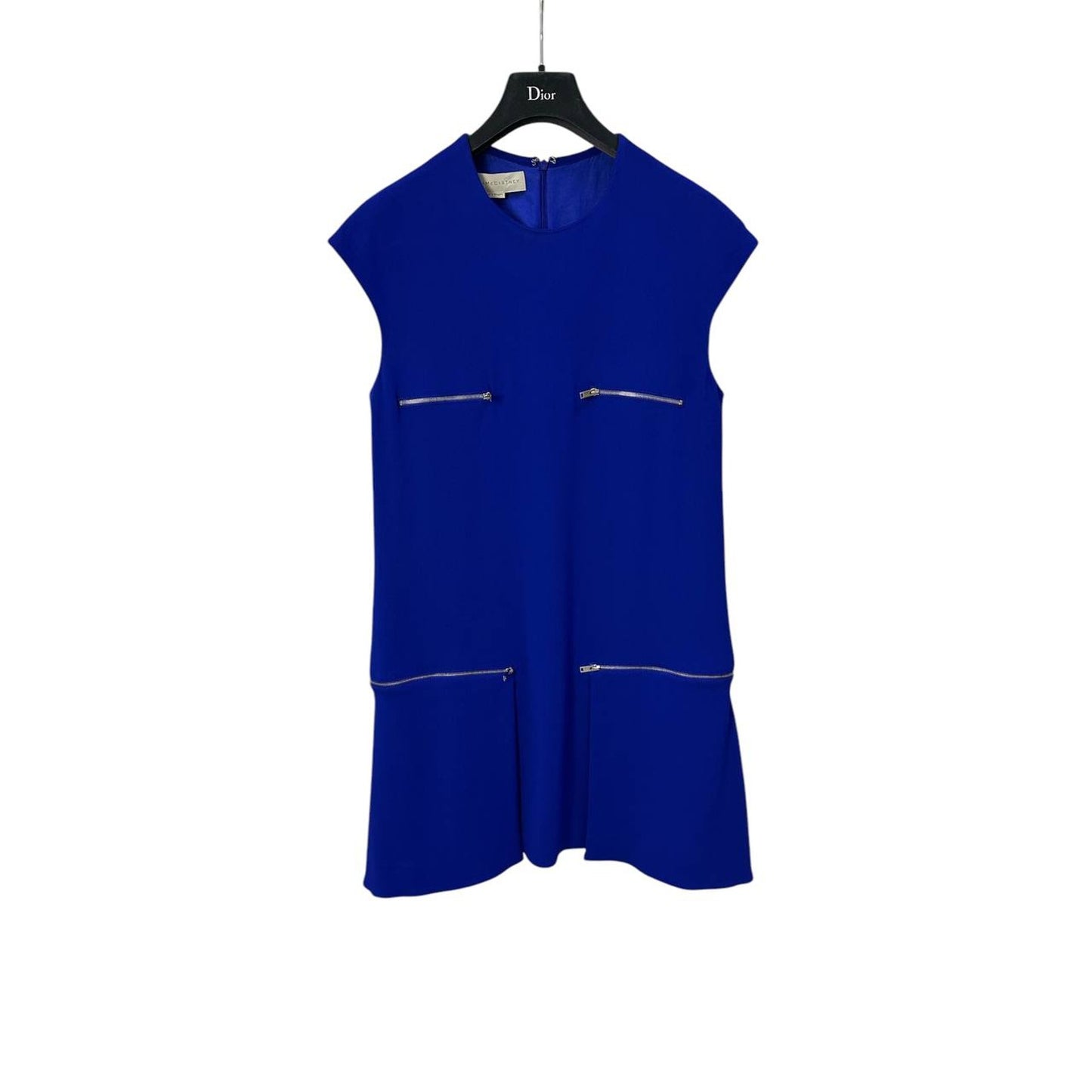 Stella McCartney Zipped Silhouette Mini Dress Sz.42 Pre-owned