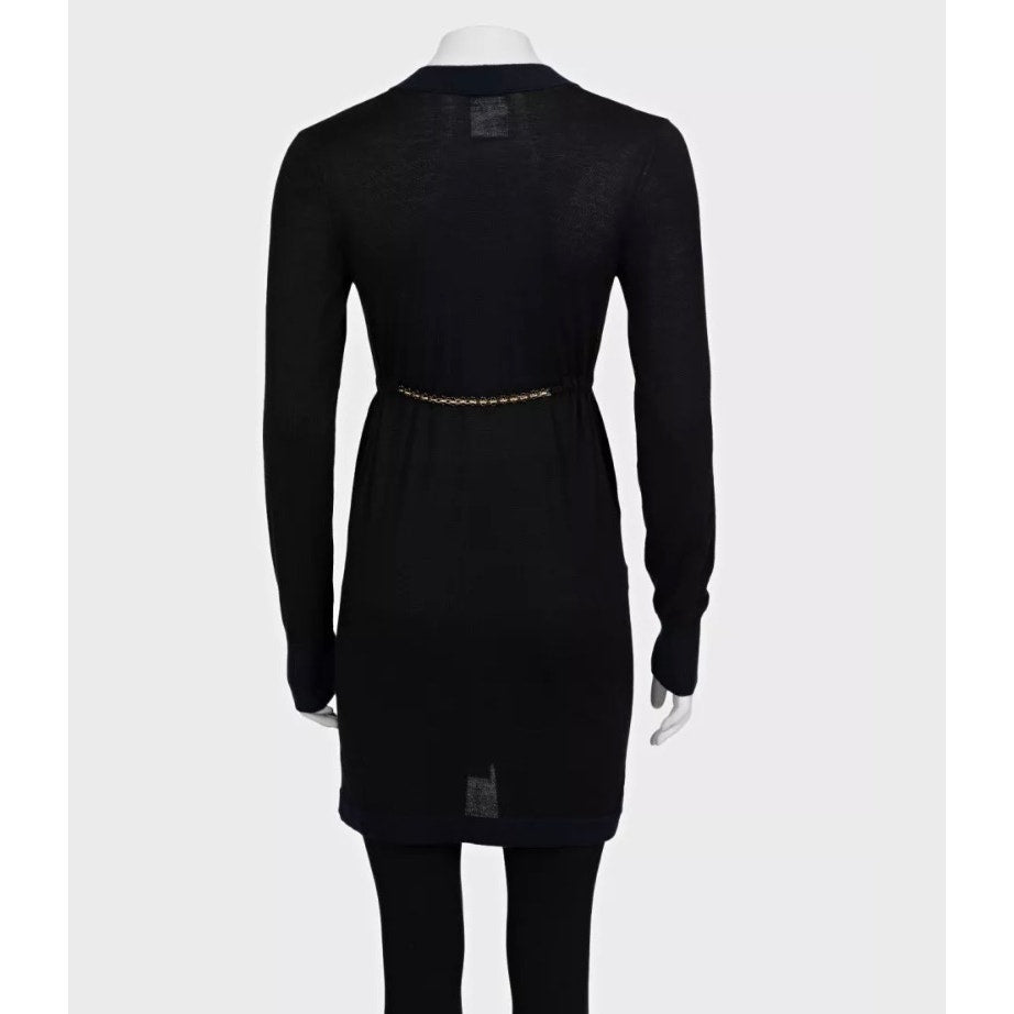 Chanel Black Cashmere Silk Cardigan  sz.34 Pre-owned