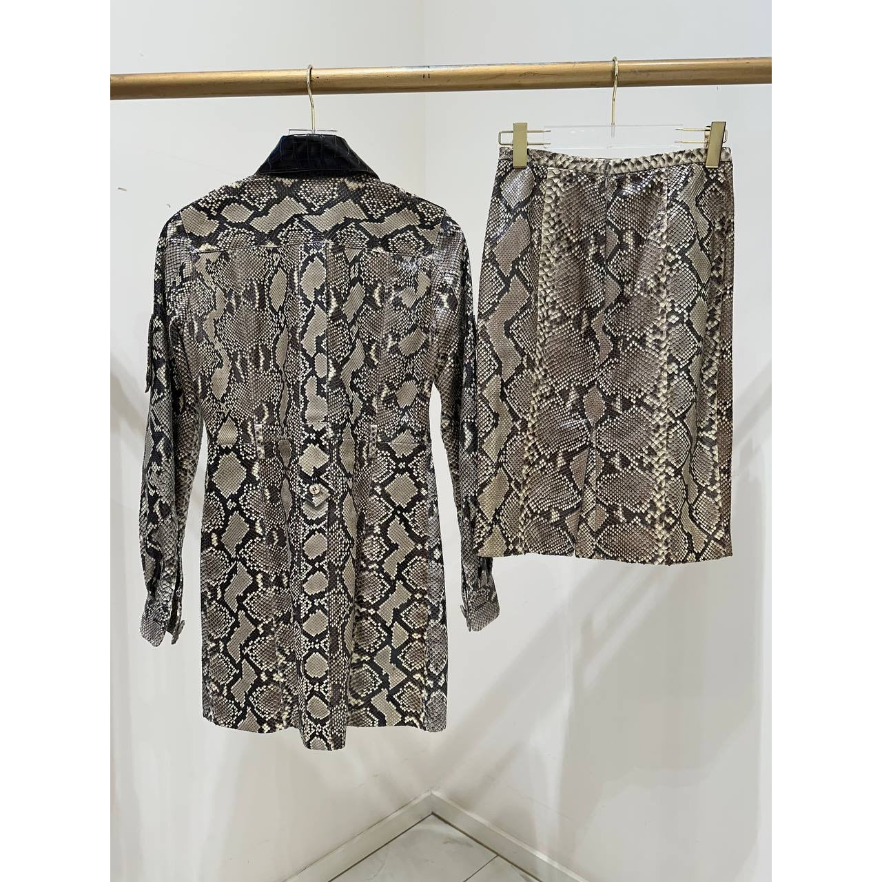 Dolce & Gabbana  2005 Vintage Skirt Suit Set Sz.38 Pre-owned
