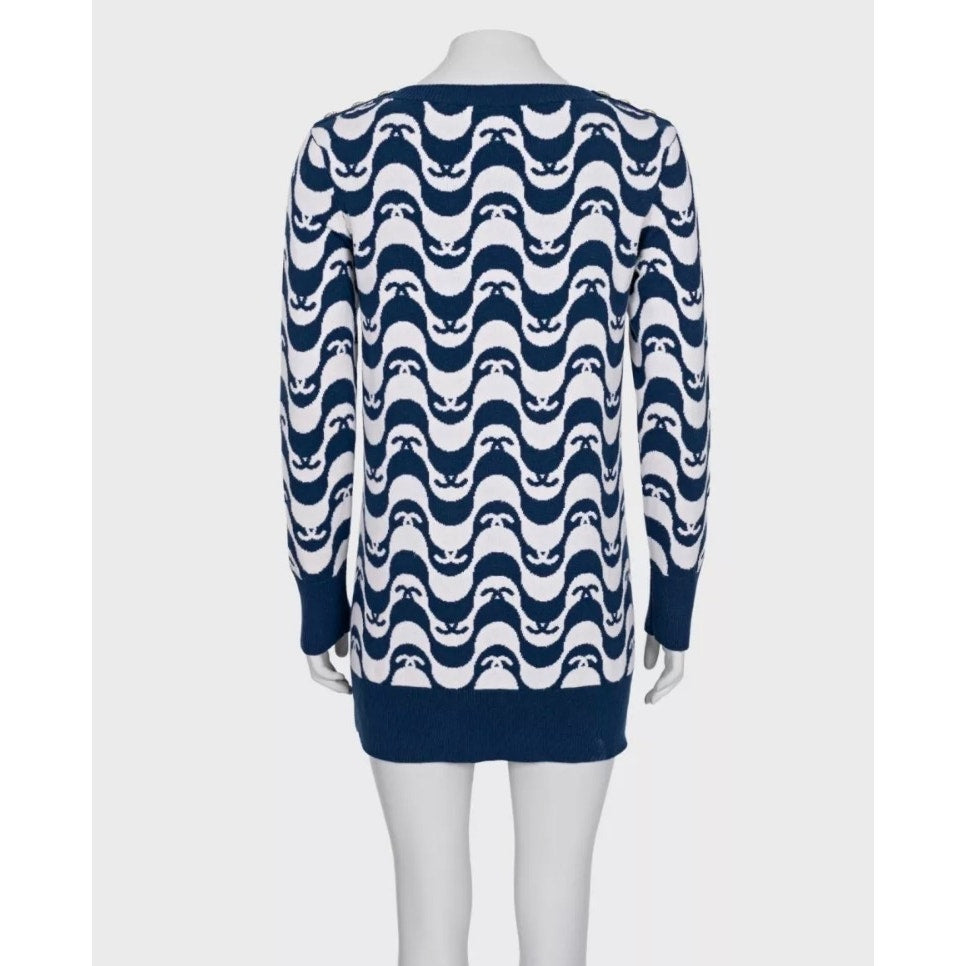 Chanel Pre-Spring 2021 Cashmere Dress - Size S Pre-owned