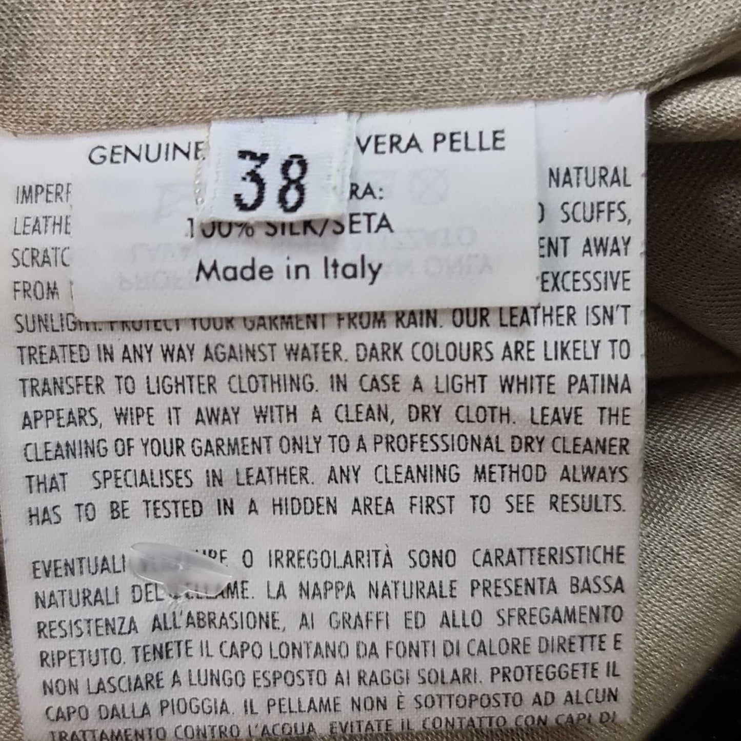 Yves Saint Laurent Black Leather Biker Jacket - Size 38 Pre-owned