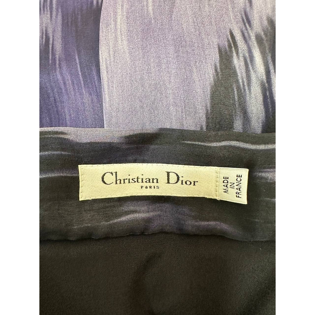 Christian Dior 2005 Silk Chiffon Tiered Skirt Sz.38 Pre-owned