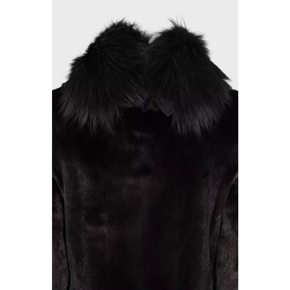 Amato Luxurious Brown Coat - Size S/IT 40 pre-owned