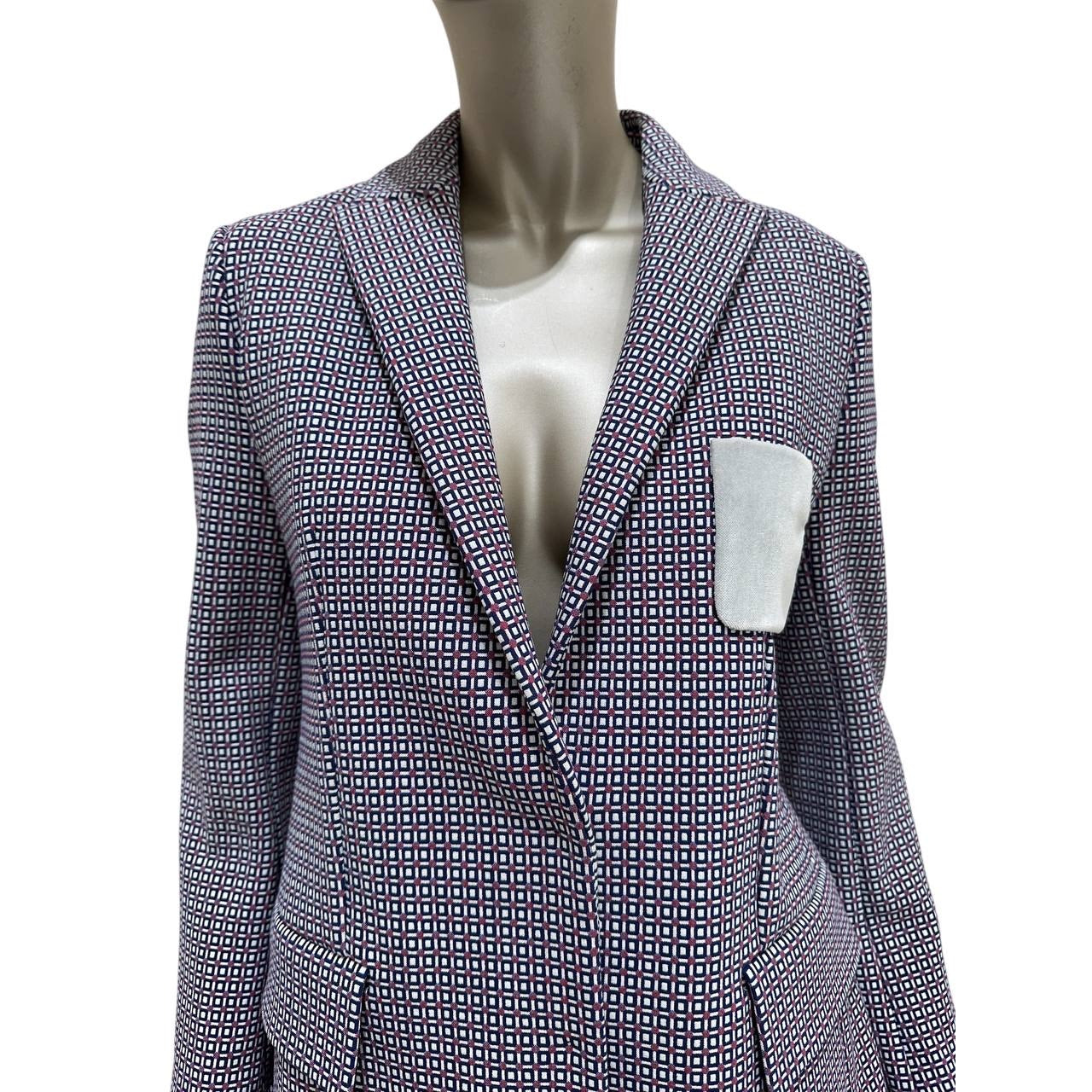 Christian Dior Geometric Skirt Suit - Spring 2015 - Size 38 Pre-owned