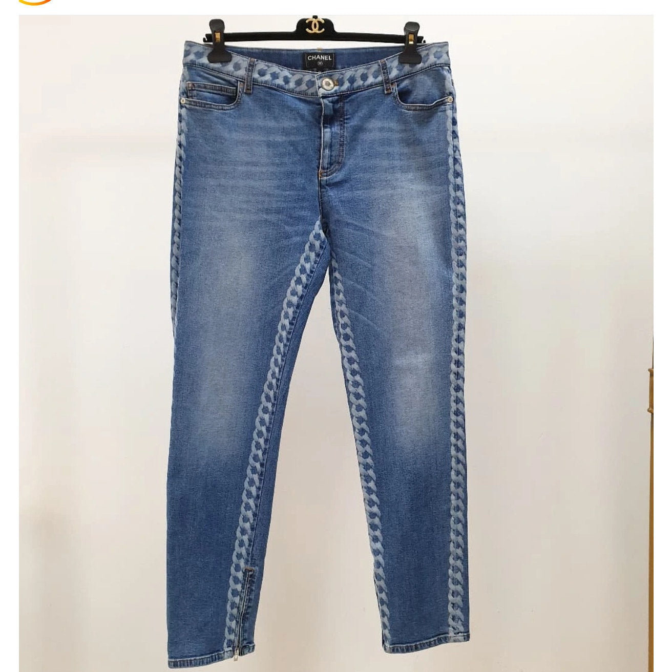 Chane 2019 Blue Jeans Sz.46 Pre-owned