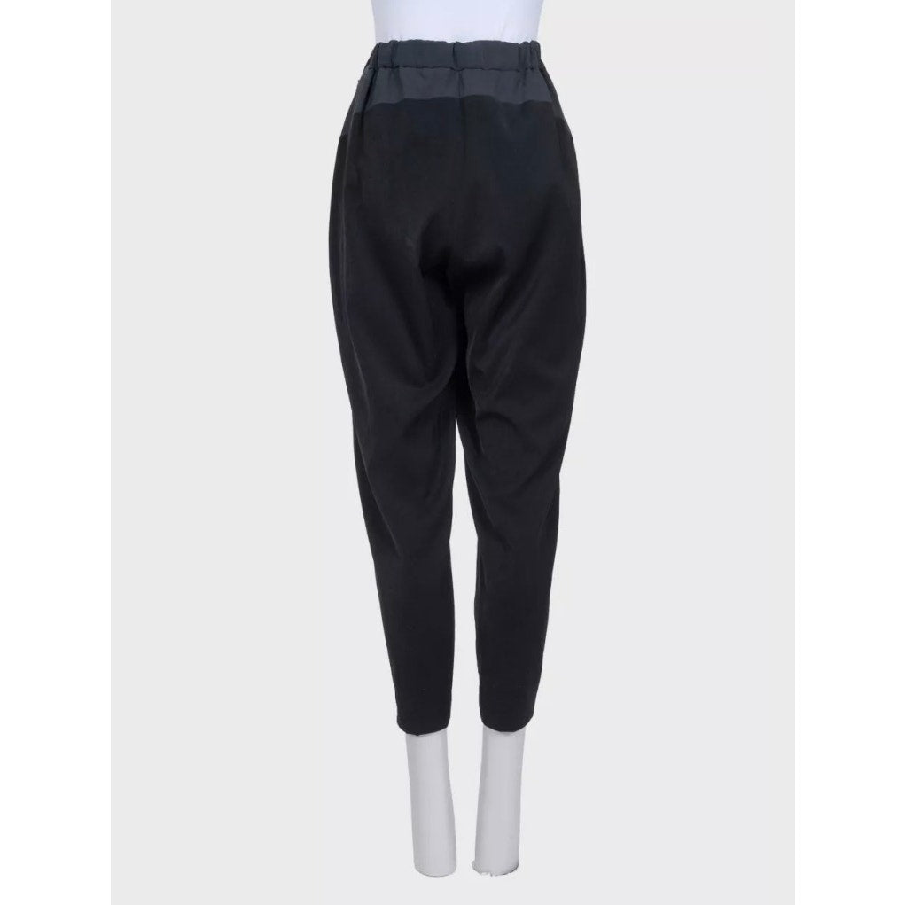 Issey Miyake Black Fitted Trousers - US 2 | XS pre-owned