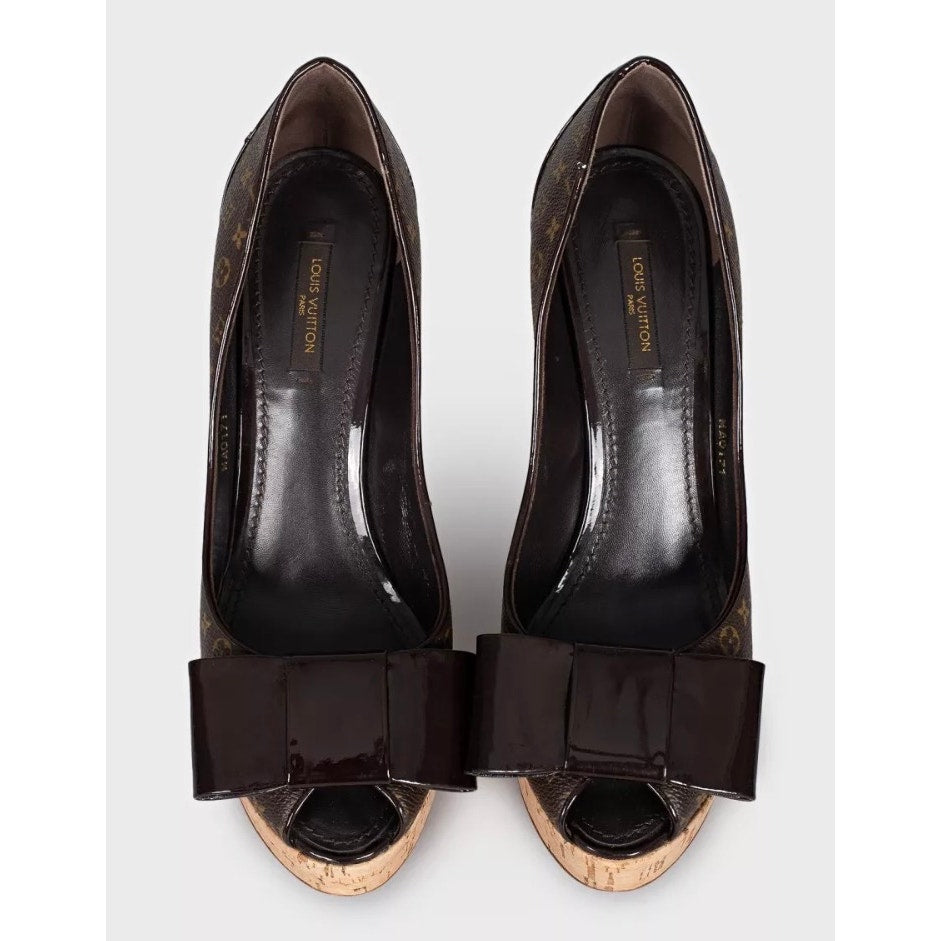 Louis Vuitton Monogram Canvas Pumps Size 39  Pre-owned