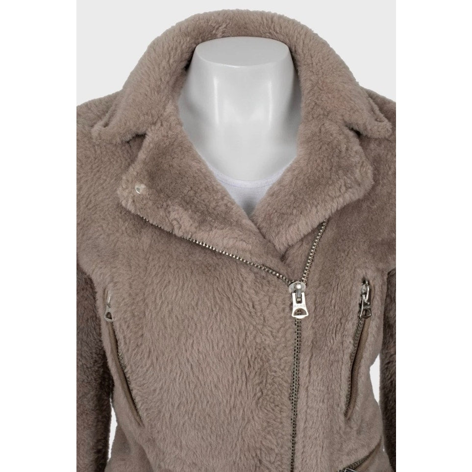 Acne Studios Brown Shearling Jacket - Size EU36 / S Pre-owned