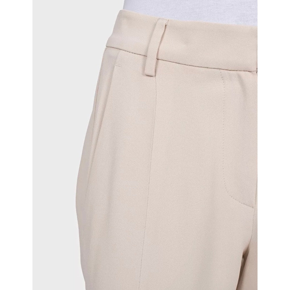 Brunello Cucinelli White Tapered Trousers - Size 42\M Pre-owned