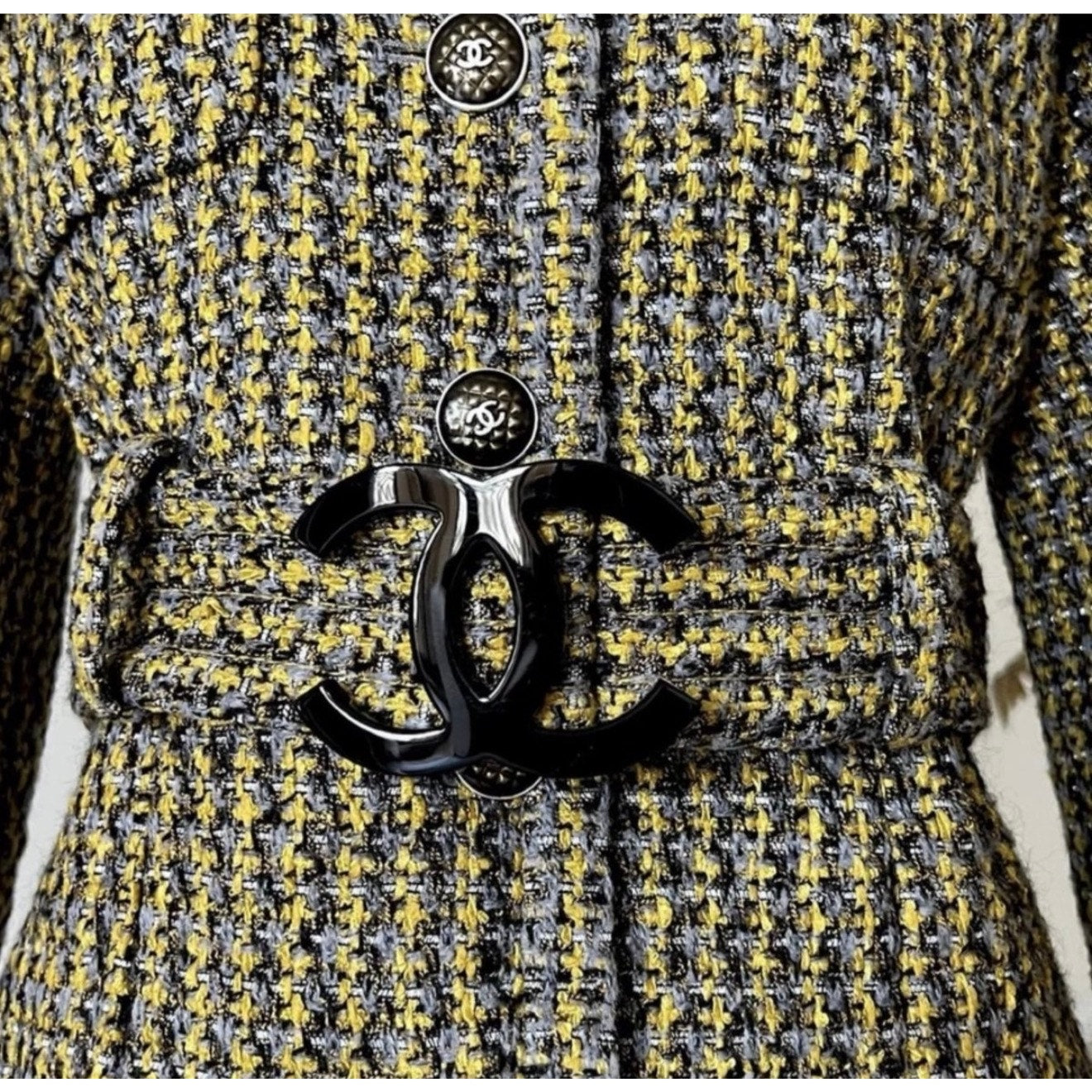 Chanel Multi-Color Single-Breasted Jacket FR44/XXL Pre-owned