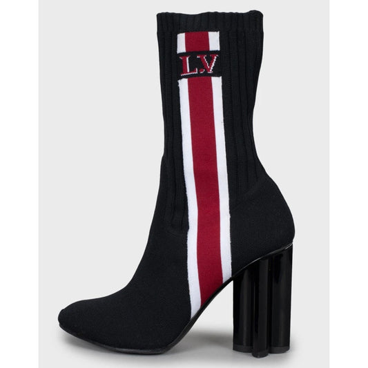 Louis Vuitton Black Textile Ankle Boots - Size 37.5 Pre-owned