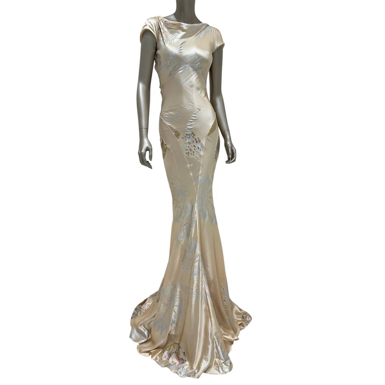 Roberto Cavalli Rare 2006 Runway Gown  Sz.IT40 Pre-owned