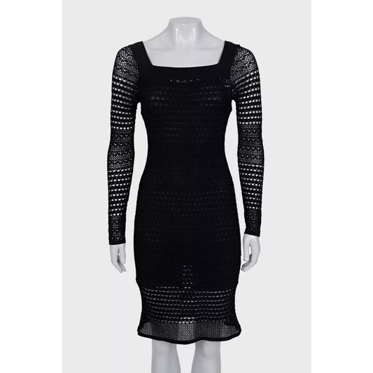 Tom Ford Black Knitted Dress - Size S Pre-owned