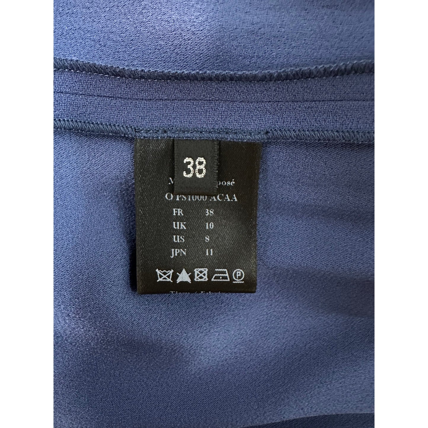 Azzaro Indigo Belted Jumpsuit sz.38