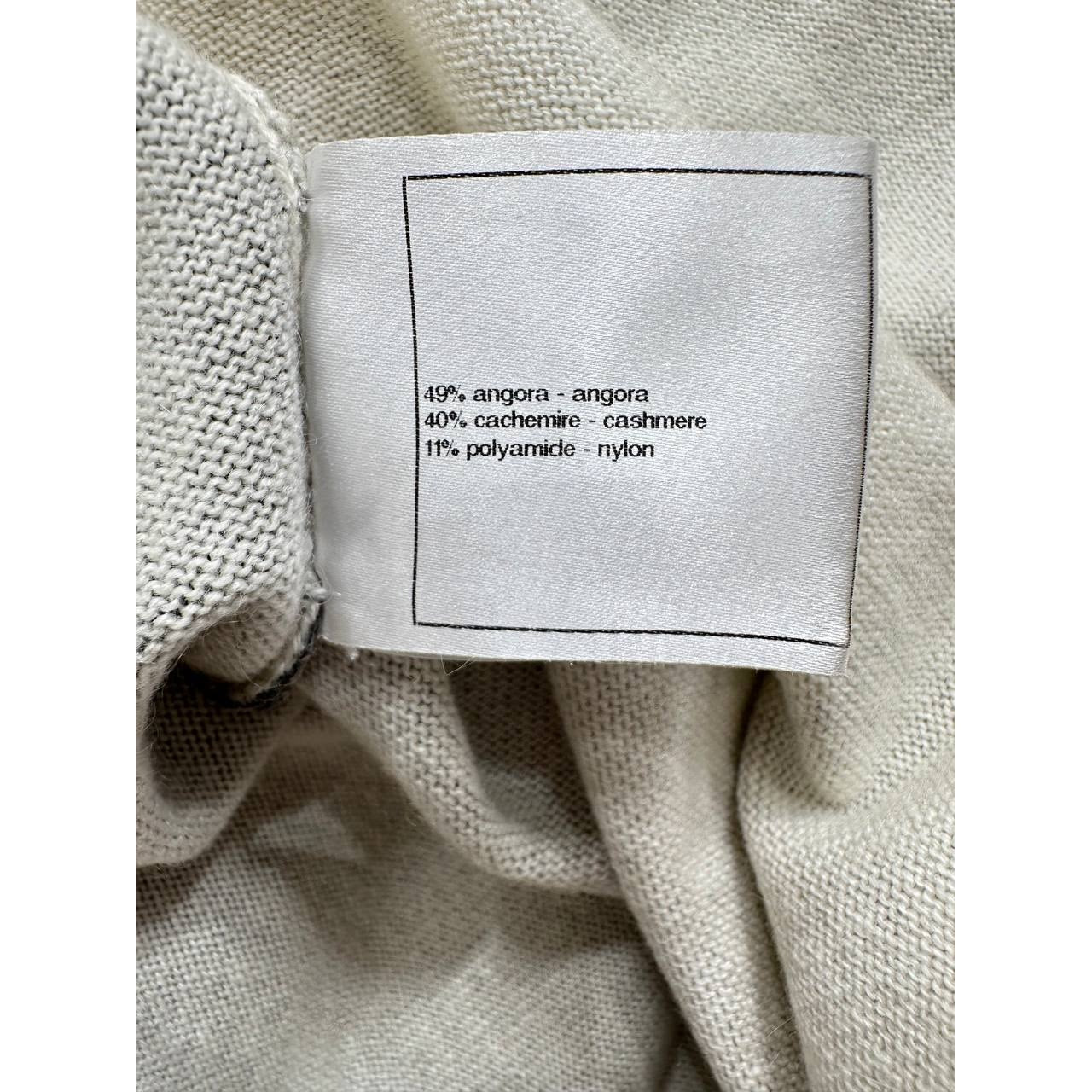 CHANEL Cashmere Angora 2010 Collection Dress Size 38 Pre-owned