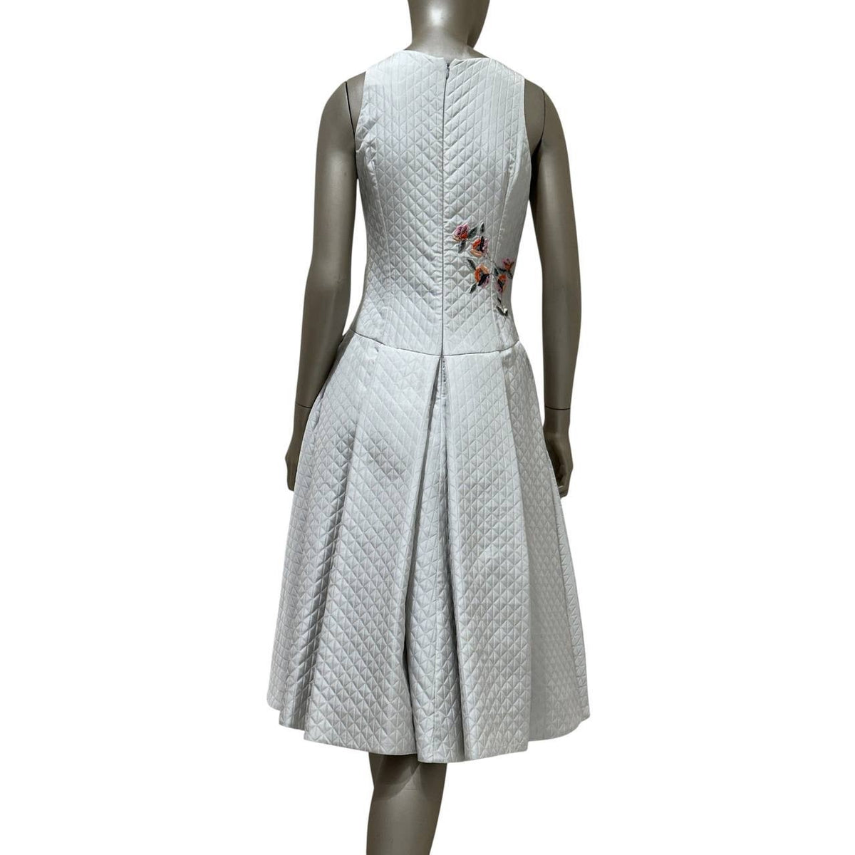 Christian Dior Quilted Midi Dress  Sz.38 Pre-owned