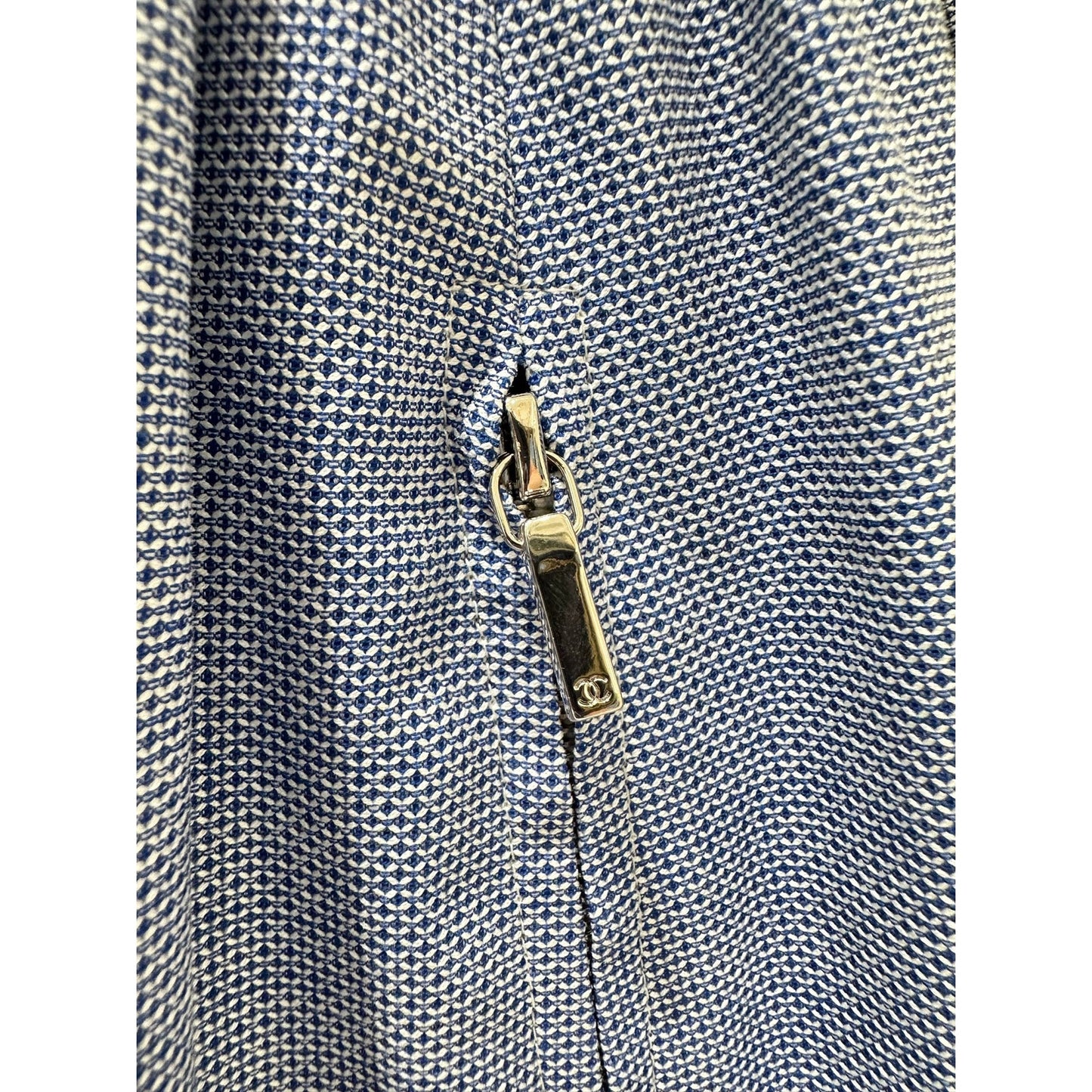 Chanel Blue Dress with Cape – Spring 2013 Collection – Sz. 36 Pre-owned