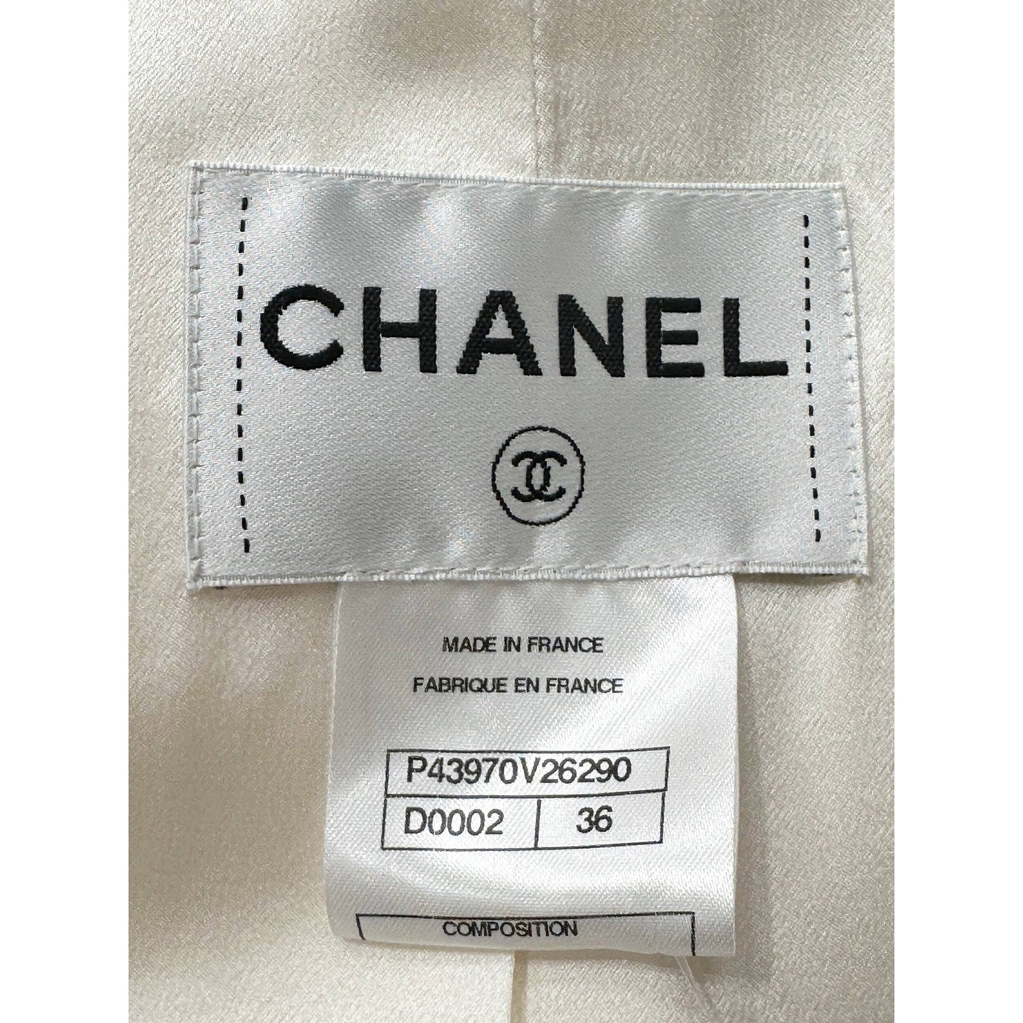 Chanel Beige Silk Coat Jacket - FR36/S