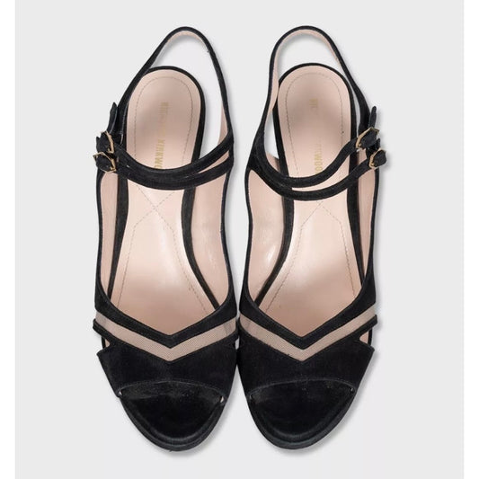 Nicholas Kirkwood Pearl Suede Sandals - Size 39 Pre-owned