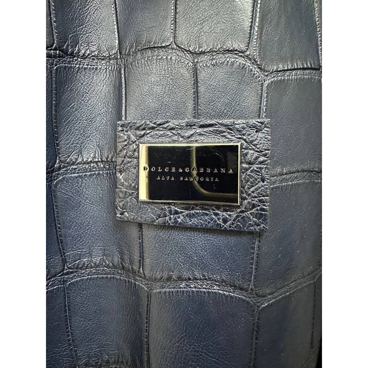 Dolce & Gabbana Alta Sartoria Navy Jacket Pre-owned