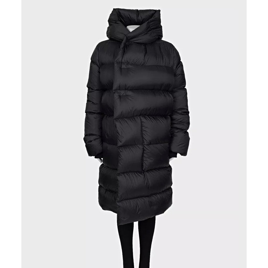 Rick Owens Black Oversized Puffer Jacket Size M Pre-owned