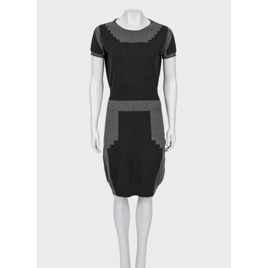 Saint Laurent Multicolor Cashmere Dress, Size M Pre-owned