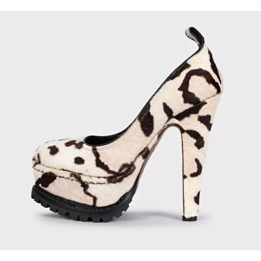Alaïa Animal Print Platform Pumps sz.37 Pre-owned