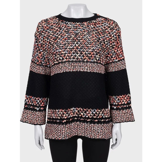 Chanel Loose-Fit Cotton Silk Jumper - FR40 / L Pre-owned