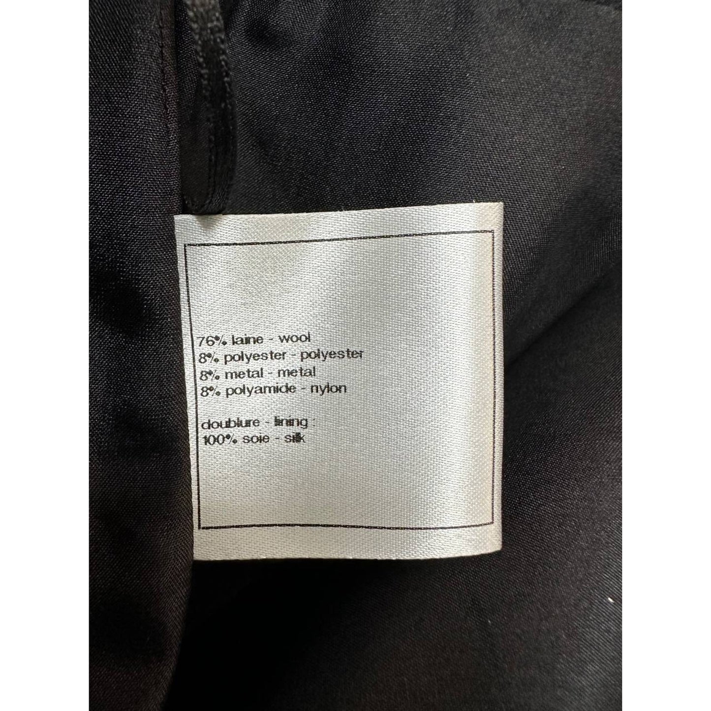 Chanel Mini Crystal Embellishment Skirt Sz.38 Pre-owned