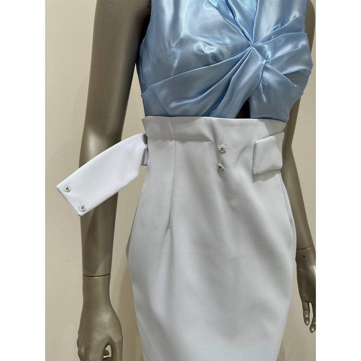 Christian Dior Silk-Blend Cocktail Dress Sz.38 Pre-owned