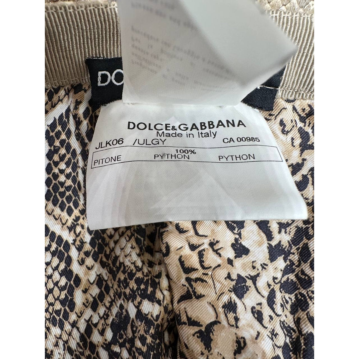 Dolce & Gabbana  2005 Vintage Skirt Suit Set Sz.38 Pre-owned