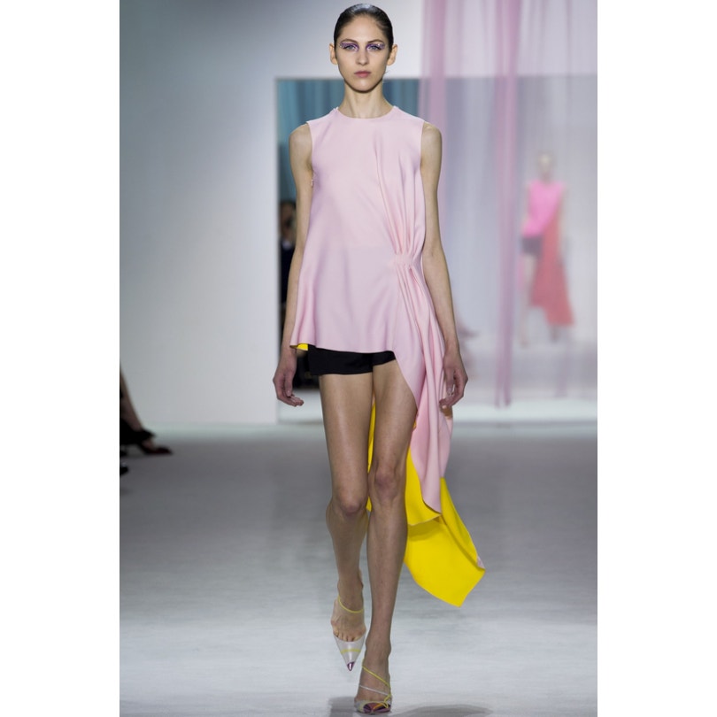 Christian Dior 2013 Pink Dress Top Sz.36 Pre-owned