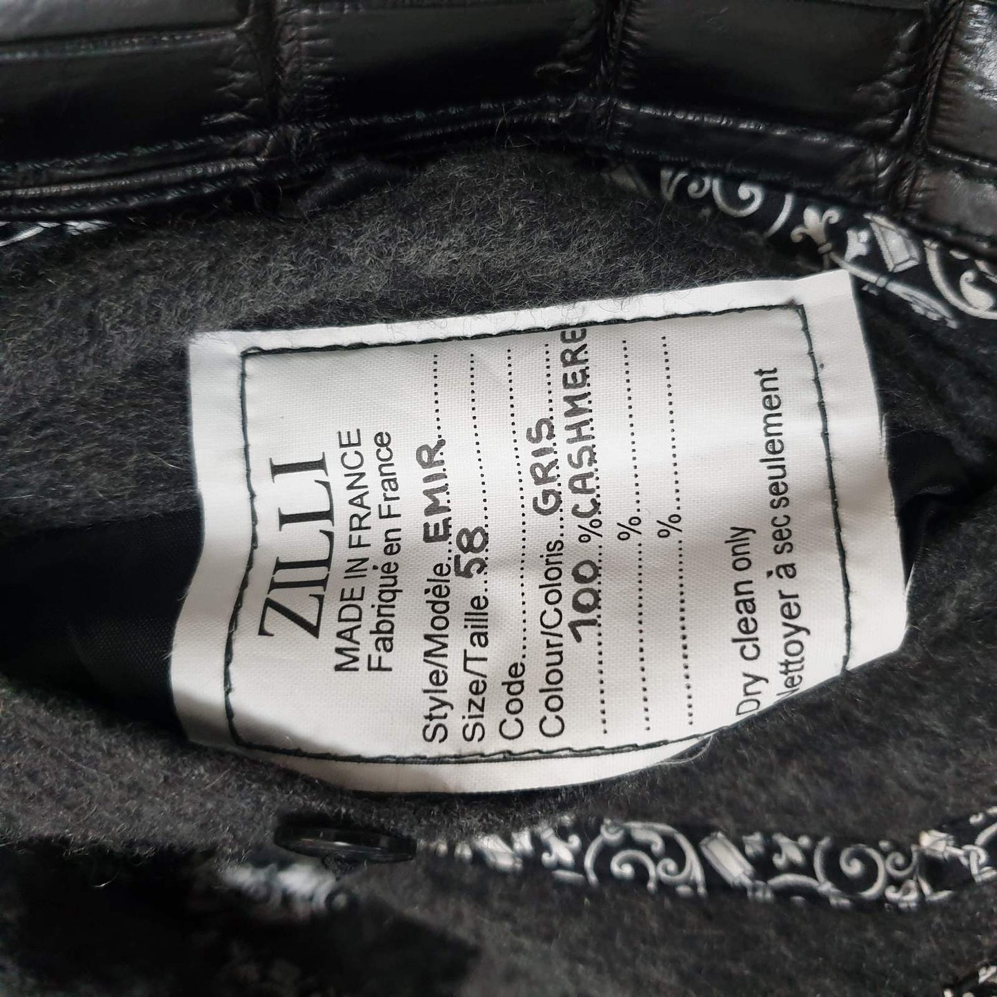 Zilli Crocodile Leather Mink Fur Lined Jacket Size 58 Pre-owned