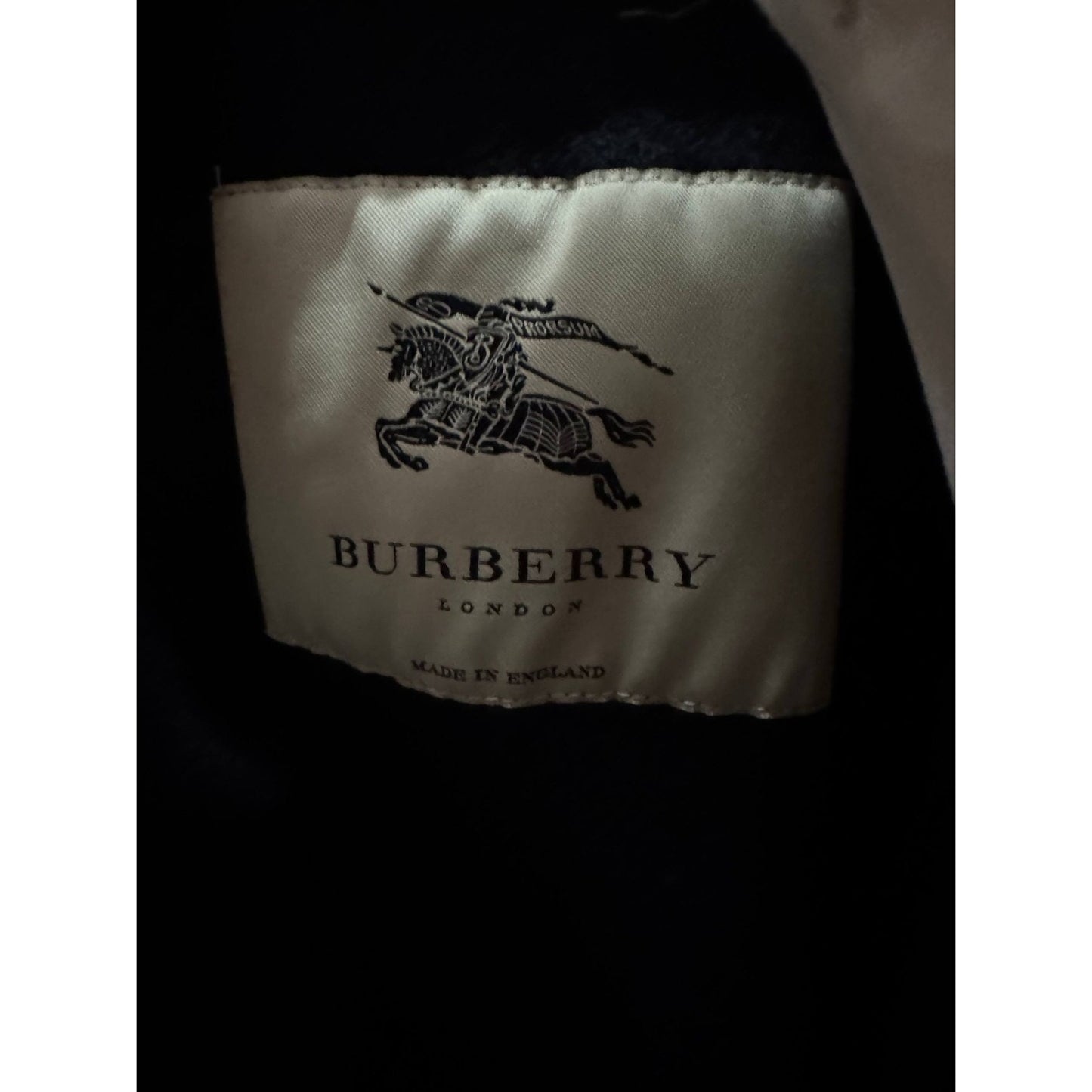 Burberry White Double-Breasted Trench Coat XL Pre-owned