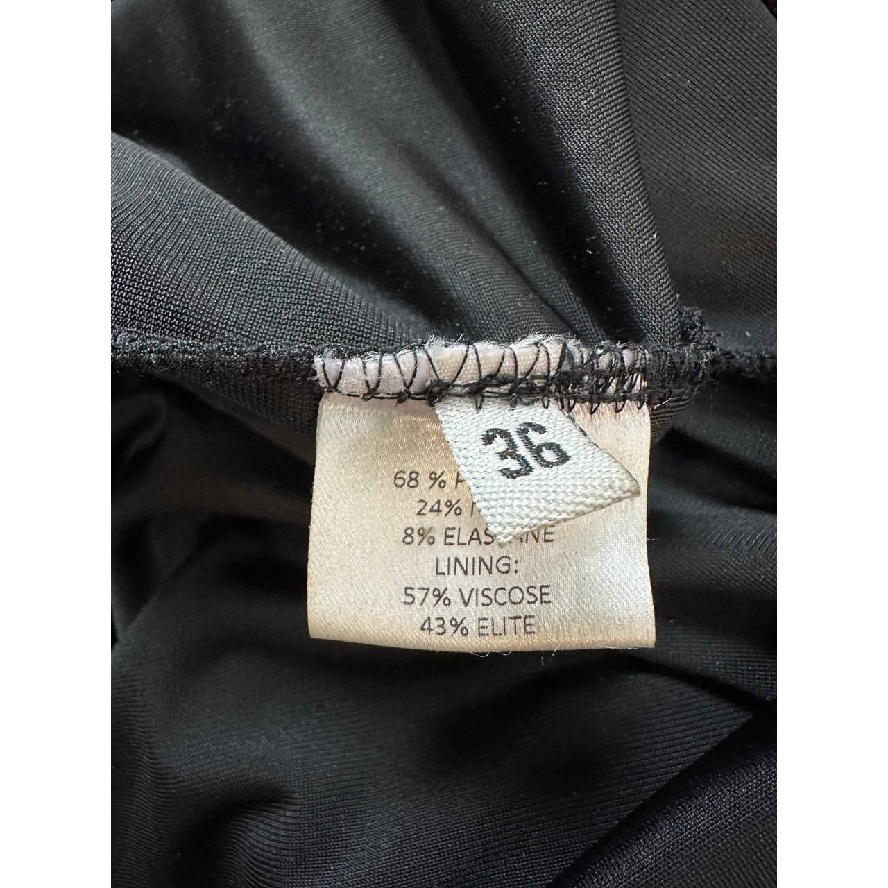 Alexandre Vauthier Velvet Wrap Dress Size 36 Pre-owned