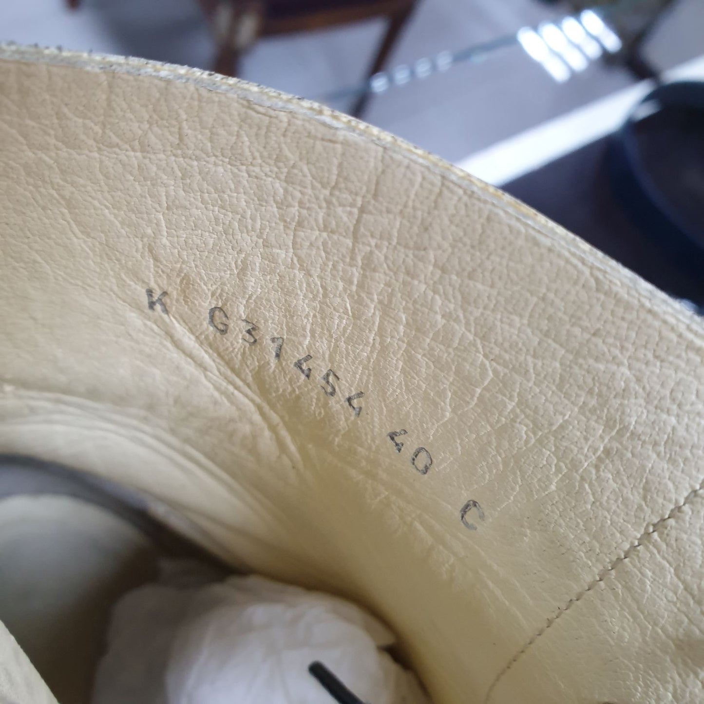 Authentic Chanel Black & Beige Combat Boots - Size 40 Pre-owned