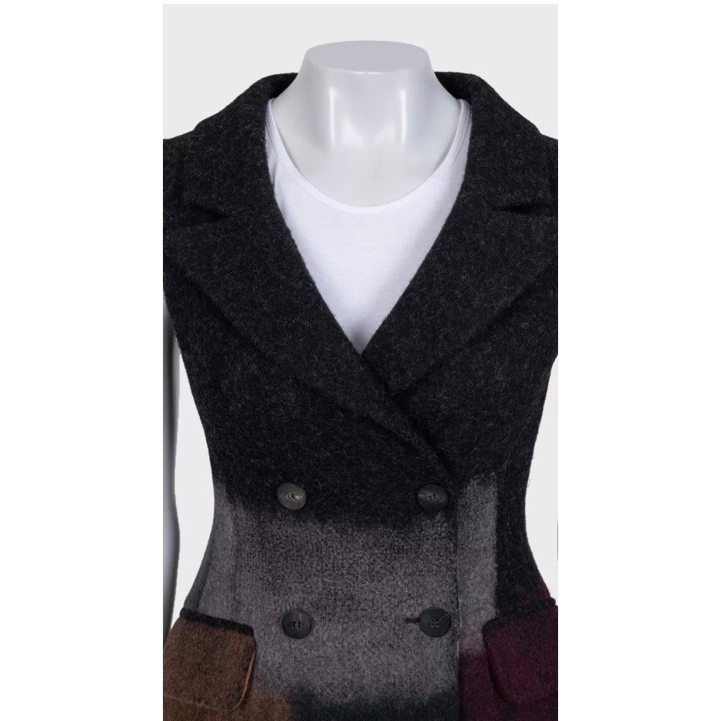 Christian Dior Wool Fitted Vest - Sz/36 Pre-owned