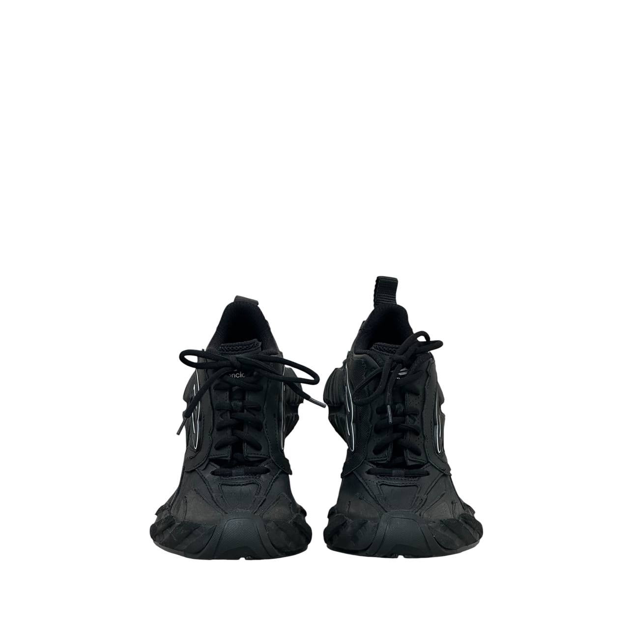 Balenciaga Black Monday Leather Slip-On Heels - EU 37 pre-owned