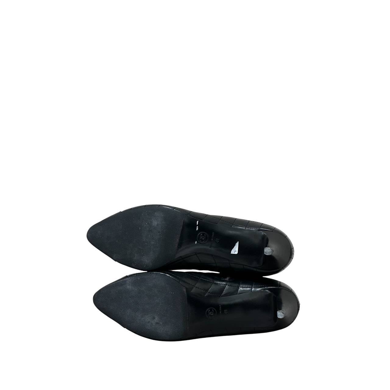 Chanel 2015 Camellia Accents Booties – Size 41 Pre-owned
