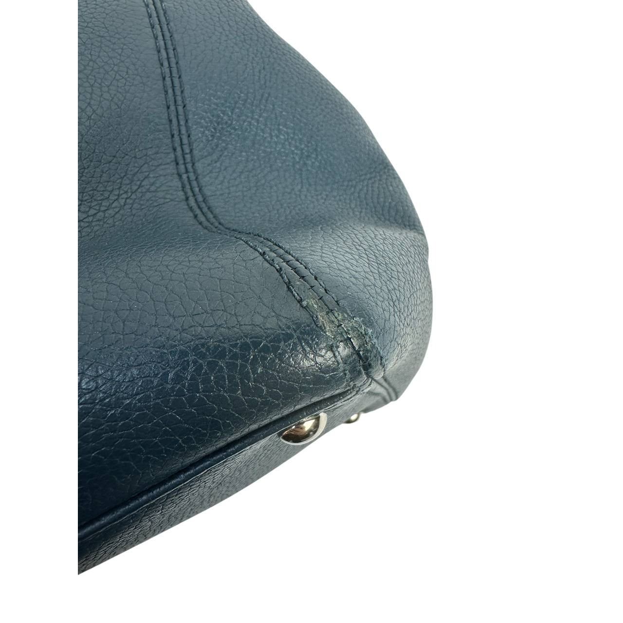 Chanel Executive Blue Caviar Leather Tote Bag pre-owned