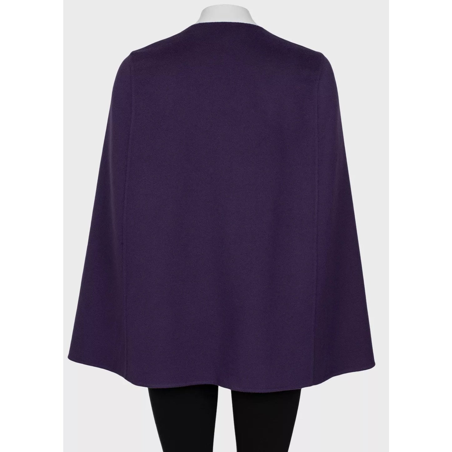 Loro Piana Perple Cashmere Cape Coat Sz. S Pre-owned