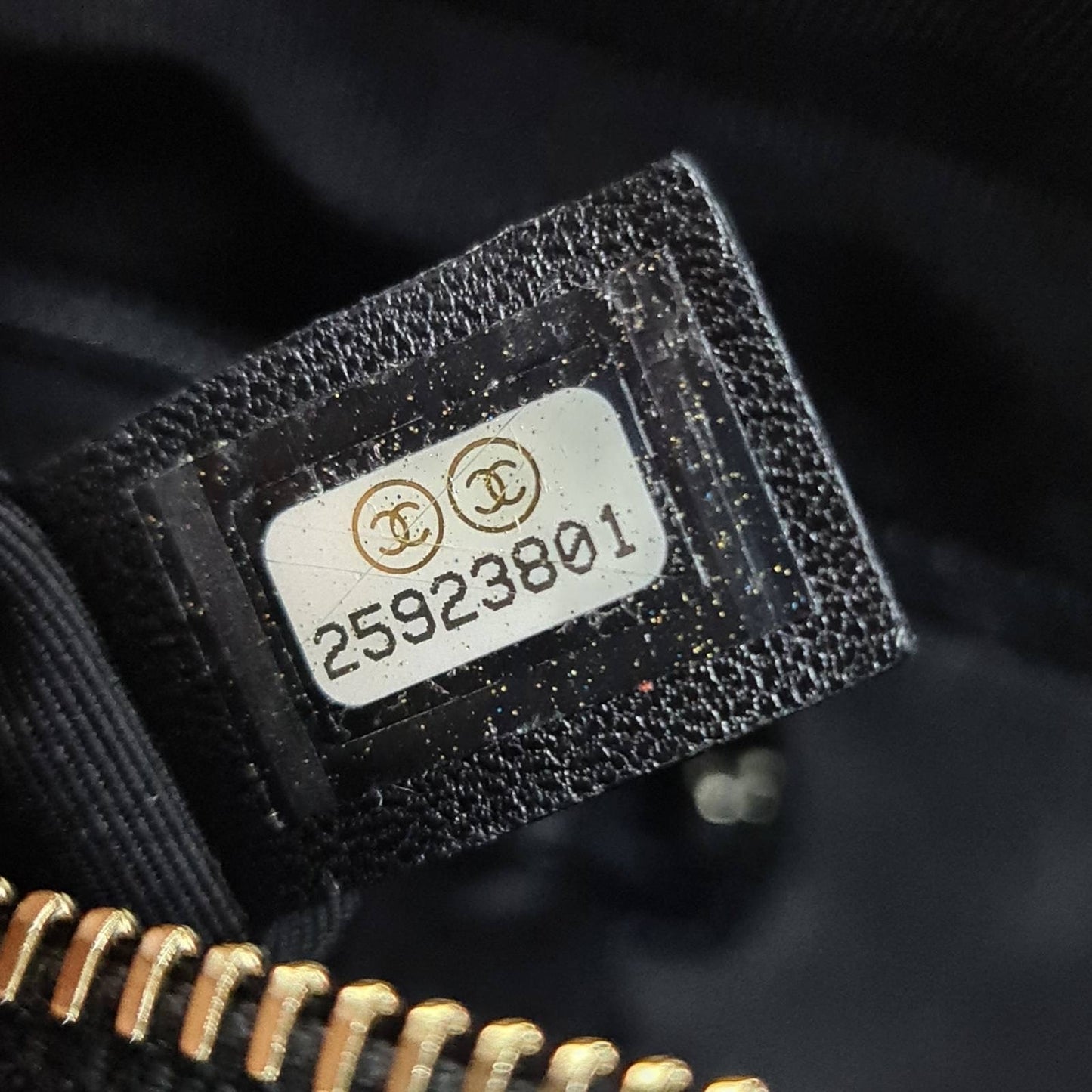 Chanel Paris-Hamburg Navy Blue Textille Embroidery Gabrielle Bag